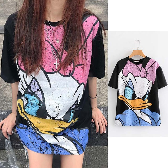 T Shirt O-neck Women Clothing Print classic The Lion King Regular tops Graphic Shirt Streetwear Cotton Tee 2020 fashion cartoon