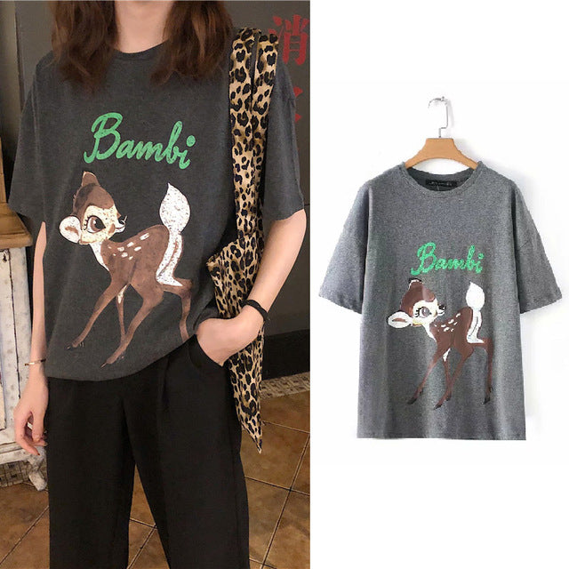 T Shirt O-neck Women Clothing Print classic The Lion King Regular tops Graphic Shirt Streetwear Cotton Tee 2020 fashion cartoon