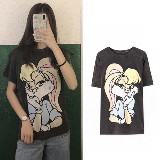 T Shirt O-neck Women Clothing Print classic The Lion King Regular tops Graphic Shirt Streetwear Cotton Tee 2020 fashion cartoon