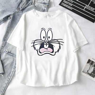 T Shirt O-neck Women Clothing Print classic The Lion King Regular tops Graphic Shirt Streetwear Cotton Tee 2020 fashion cartoon