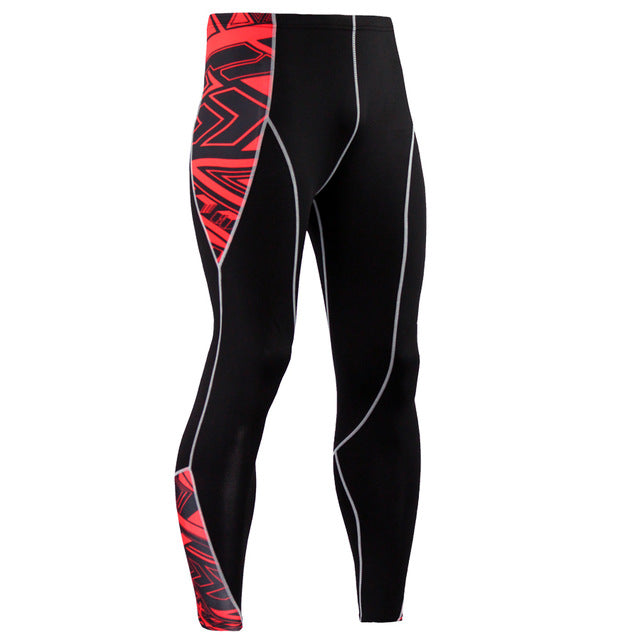 Plus Size 2pcs/set Mens Tracksuit Sport Suit Gym Fitness Compression Clothing Running Jogging Sport Wear Exercise Workout Tights