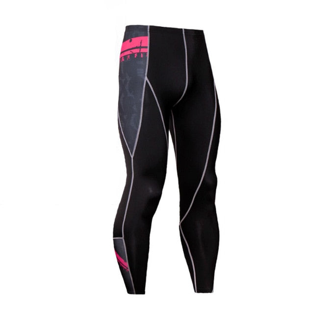 Plus Size 2pcs/set Mens Tracksuit Sport Suit Gym Fitness Compression Clothing Running Jogging Sport Wear Exercise Workout Tights