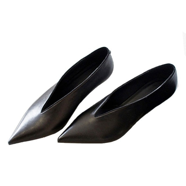 XGRAVITY 2020 Pop Star Pointed Toe Girl Thin Heel Woman Shoes Deep V Design Lady Fashion Shoes Elegant European Women Shoes C264