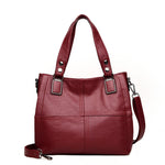 Leather Luxury Handbags Women Bags Designer Handbags Ladies Shoulder Hand Bags For Women 2019 Large Casual Tote Sac Bolsa Femini