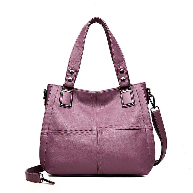 Leather Luxury Handbags Women Bags Designer Handbags Ladies Shoulder Hand Bags For Women 2019 Large Casual Tote Sac Bolsa Femini