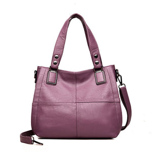 Leather Luxury Handbags Women Bags Designer Handbags Ladies Shoulder Hand Bags For Women 2019 Large Casual Tote Sac Bolsa Femini