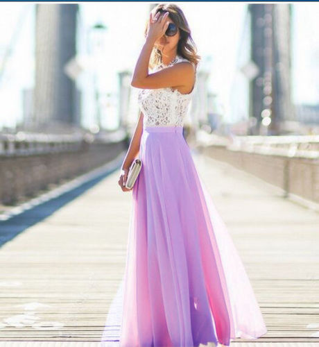 New Arrival 2019 Sring Evening Party Hollow Out Beach Dress Womens Boho Sleeveless Maxi Dress Party Dresses Dropshipping