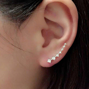Tocona New Fashion Simple Geometric Stud Earrings Set Small Beautiful Earrings for Women Girls Minimalist Jewelry Accessories