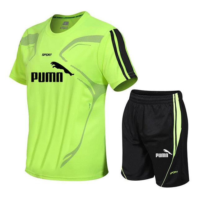 2 pcs / set men's tracksuit, loose sportswear for gym, sports, running wear, running, sport, exercise, workout, men's quick dry