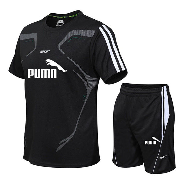 2 pcs / set men's tracksuit, loose sportswear for gym, sports, running wear, running, sport, exercise, workout, men's quick dry