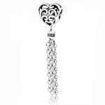 Fits Original Pandora Silver Charms Bracelet DIY Jewelry 2020 Summer Collection Openwork Charm 925 Sterling Silver Flower Beads