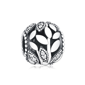 Fits Original Pandora Silver Charms Bracelet DIY Jewelry 2020 Summer Collection Openwork Charm 925 Sterling Silver Flower Beads