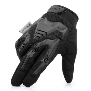 Sport Bike Cycling Gloves Windproof Wear Resistant Outdoor Hiking Riding Shockproof MTB Road Full Finger Bicycle Glove Men Woman