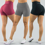 Women's High Waist Sports Short Workout Running Fitness Leggings Female Yoga Shorts Gym Yoga  Leggings With Side Pocket