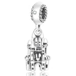 Fit Original Pandora Charm Bracelet 925 Sterling Silver Evil Queen's Black Magic Crystal ,CZ Charm Beads DIY Jewelry Berloques