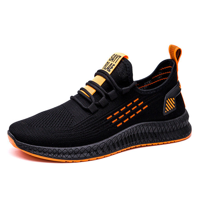 Fashion Sneakers Men Tennis Shoes Air Mesh Mens Trainers Lightweight Sport Shoes Men Black Footware Shoes Men Tenis Masculino
