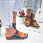 Summer women slippers plus size shoes Wedge fashion comfortable slipper NEW heel shoes woman slippers female