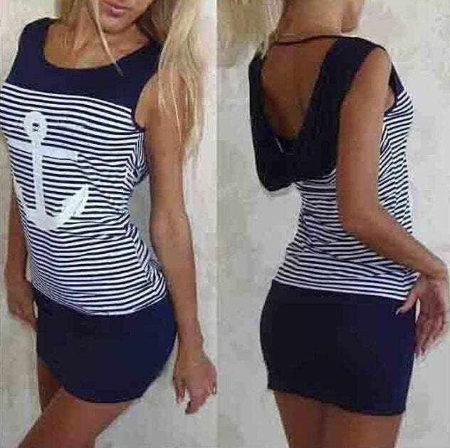 Oufisun Summer Casual Sweatshirt Sleeveless 2020 Women Clothing Hooded Drawstring Collar Pocket Simple Party Mini Tank Dress