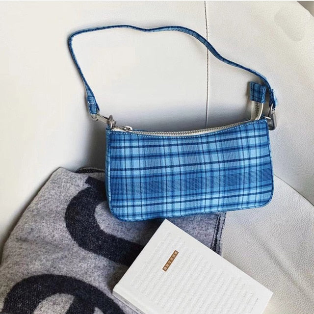 hot sale vintage retro bags designer ladies hand bags French plaid red bag woman elegant small bolsa feminina shoulder bags