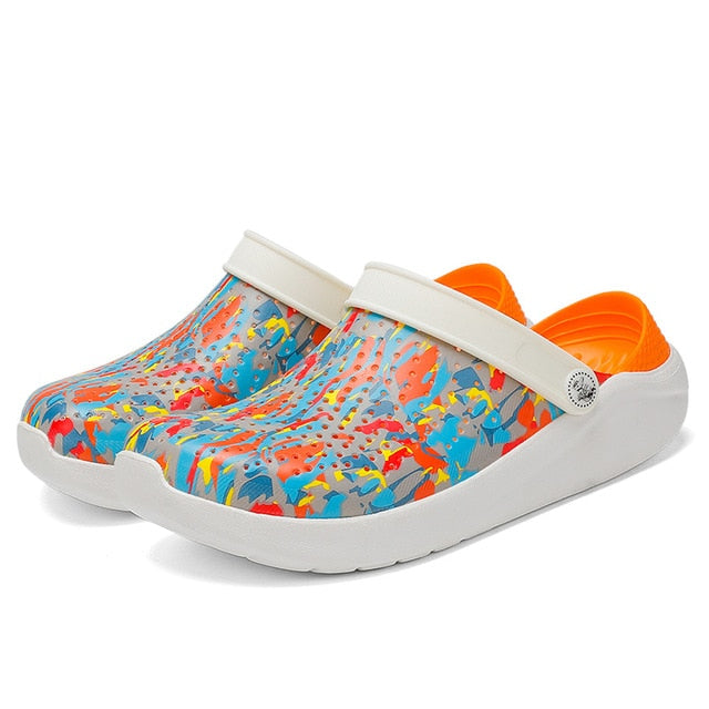 Women Casual Slippers Comfortable Classic Clogs Soft Slip-on Beach Sandals Lightweight Water Shoes for Beach Walking Gardening