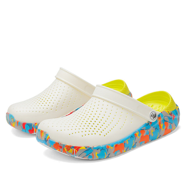 Women Casual Slippers Comfortable Classic Clogs Soft Slip-on Beach Sandals Lightweight Water Shoes for Beach Walking Gardening