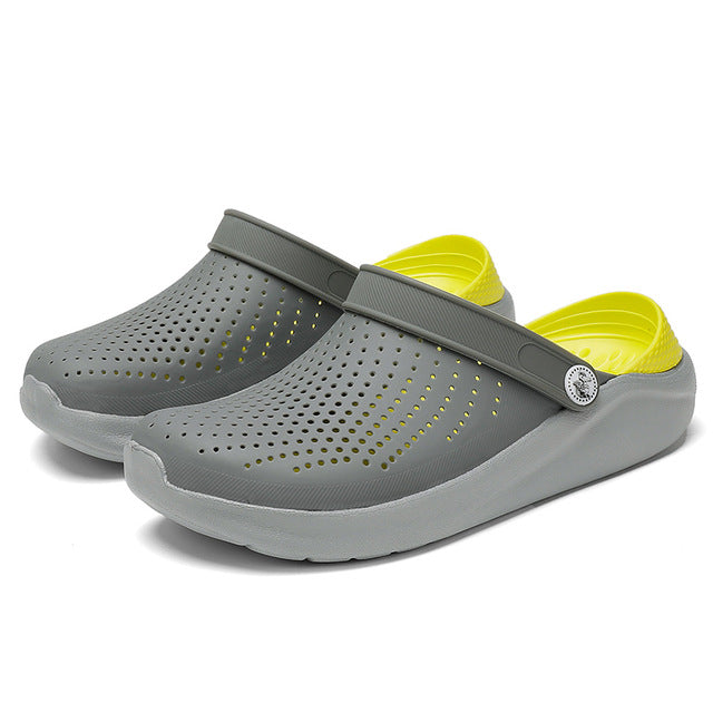 Women Casual Slippers Comfortable Classic Clogs Soft Slip-on Beach Sandals Lightweight Water Shoes for Beach Walking Gardening