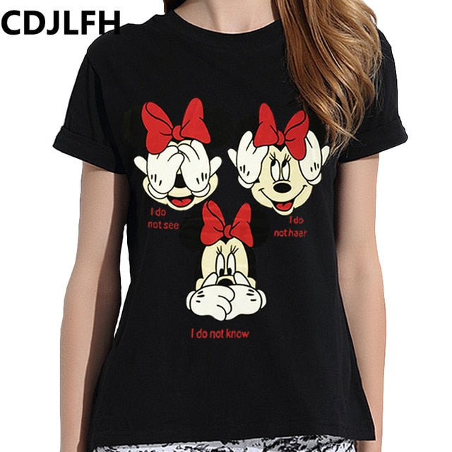 CDJLFH Women Clothing blusas 2017 Summer blouse Fashion Short Sleeve shirt Rock-shirt Camisetas y plus size tops blusa feminina