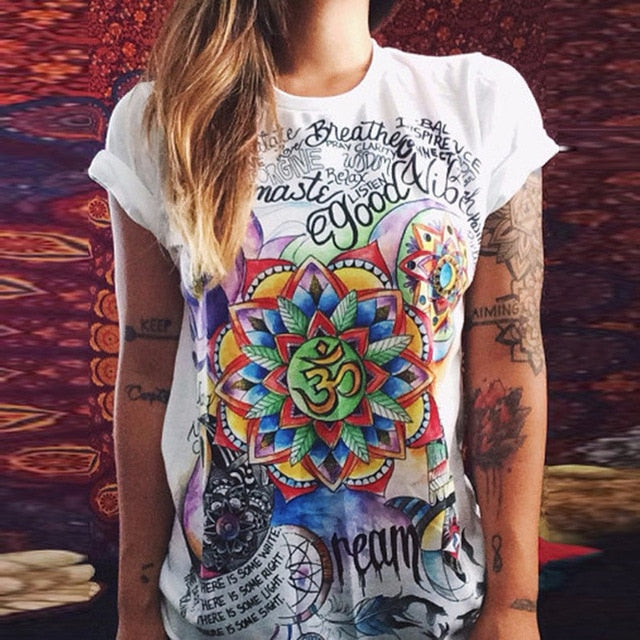 CDJLFH Women Clothing blusas 2017 Summer blouse Fashion Short Sleeve shirt Rock-shirt Camisetas y plus size tops blusa feminina