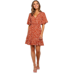 JH Sleeve Floral Print Ethnic Summer Beach Female Split Stylish Style women dress Sleeveless V-Neck Spaghetti Strap Beach dress