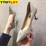 Red Black Pointed Toe Fetish Luxury Designer Woman Extreme Mules Super High Heels Women Sexy Shoes Ladies Pumps Flying weaving