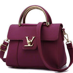 Women Handbags LV, PU Leather Shoulder Messenger Bags lady Hand Bags High Quality Fashion Female Bag Crossbody Bags for Women