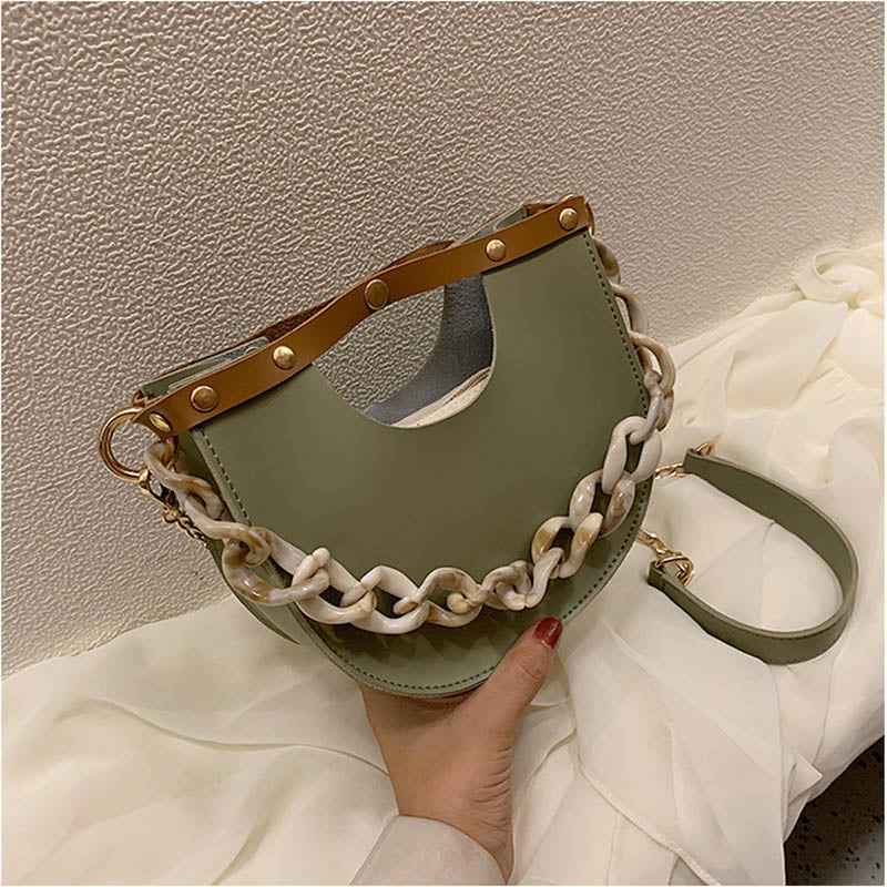 Women Small Shoulder Bag Tote PU Leather Evening Clutch Mini Purses and handbag Fashion Chain Crossbody Pack Ladies Hand Bag