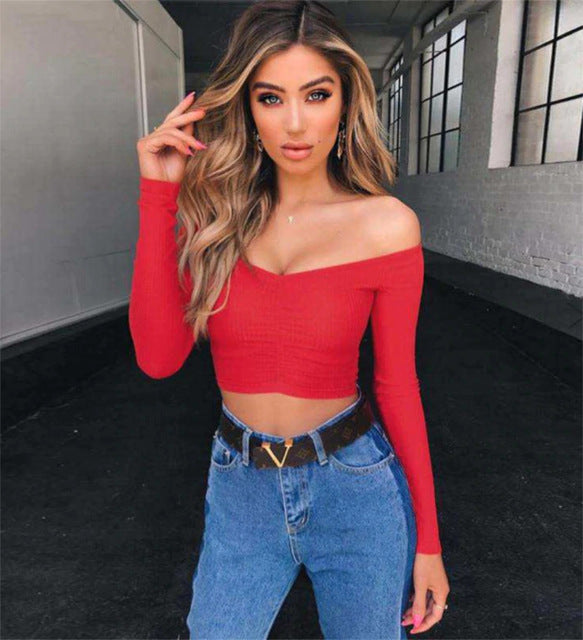 2020 New Fashion Summer Women Cotton V-Neck Slim Crop Top Bandage Short Sleeve Camis Tees Tanks Bandeau Top Party Clothes Tops