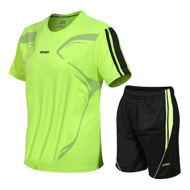 2 pcs / set men's tracksuit, loose sportswear for gym, sports, running wear, running, sport, exercise, workout, men's quick dry
