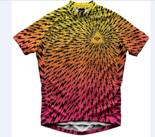 Twin Six Team pro aero Summer cycling jersey men 2020 retro style bicycle clothing MTB bike club classic cycle wear Sport shirt