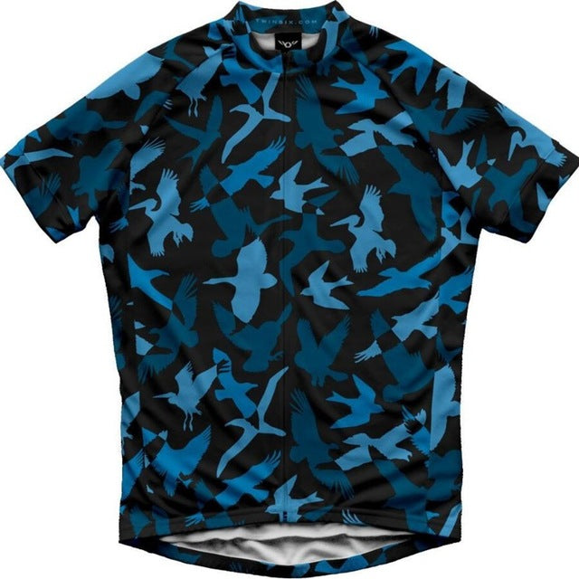 Twin Six Team pro aero Summer cycling jersey men 2020 retro style bicycle clothing MTB bike club classic cycle wear Sport shirt