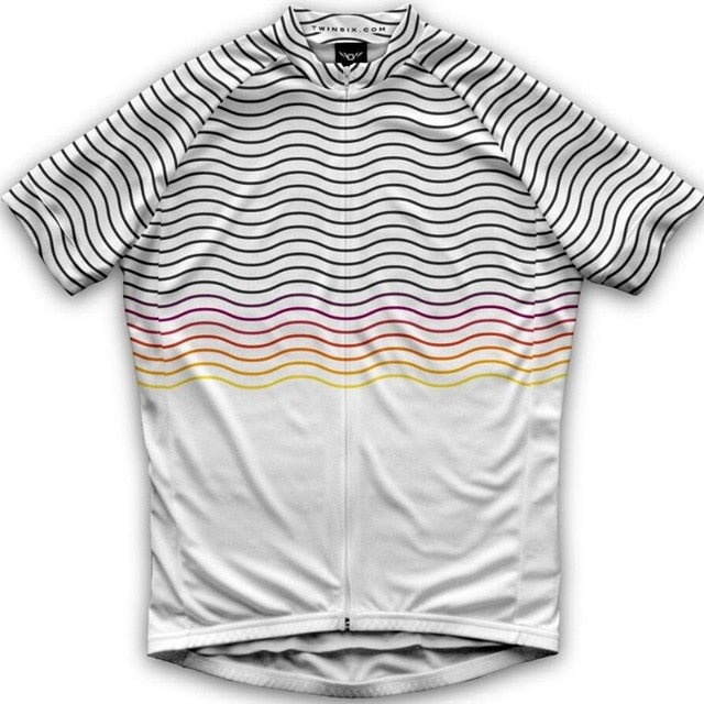 Twin Six Team pro aero Summer cycling jersey men 2020 retro style bicycle clothing MTB bike club classic cycle wear Sport shirt