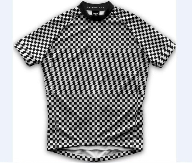 Twin Six Team pro aero Summer cycling jersey men 2019 retro style bicycle clothing MTB bike club classic cycle wear Sport shirt