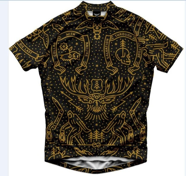 Twin Six Team pro aero Summer cycling jersey men 2019 retro style bicycle clothing MTB bike club classic cycle wear Sport shirt