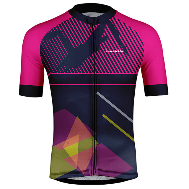 Maillot ciclismo hombre verano RUNCHITA 2019 MTB training contest pro cycling jersey summer short sleeve set Bicycle Sport Wear