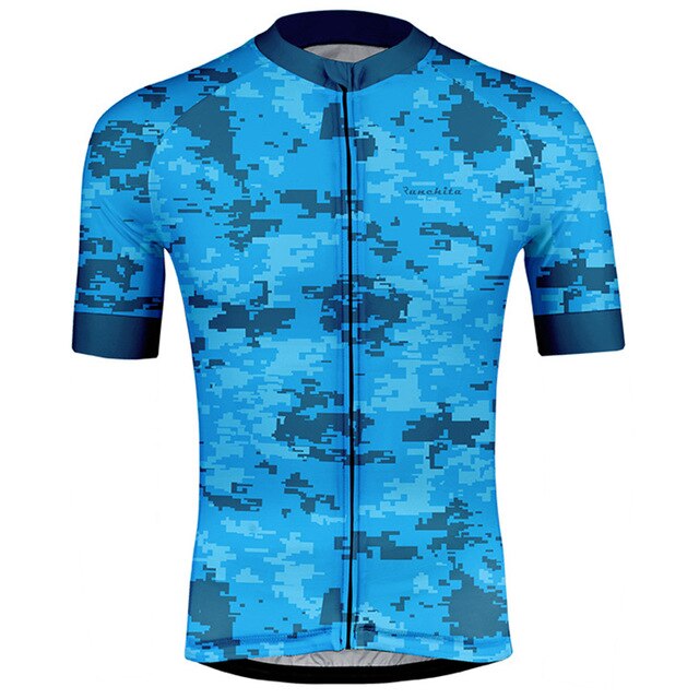 Maillot ciclismo hombre verano RUNCHITA 2019 MTB training contest pro cycling jersey summer short sleeve set Bicycle Sport Wear