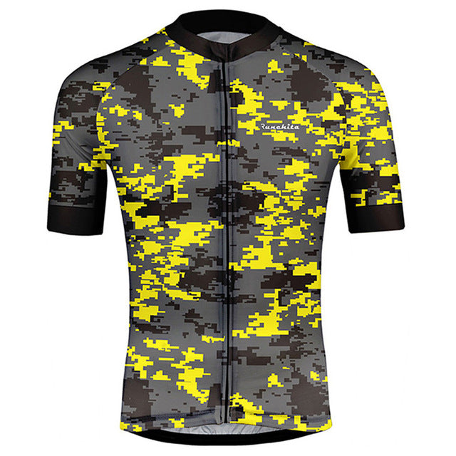 Maillot ciclismo hombre verano RUNCHITA 2019 MTB training contest pro cycling jersey summer short sleeve set Bicycle Sport Wear