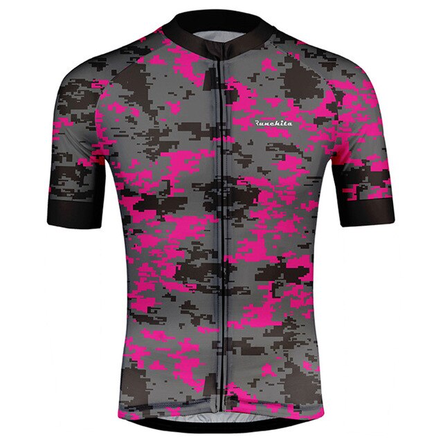 Maillot ciclismo hombre verano RUNCHITA 2019 MTB training contest pro cycling jersey summer short sleeve set Bicycle Sport Wear