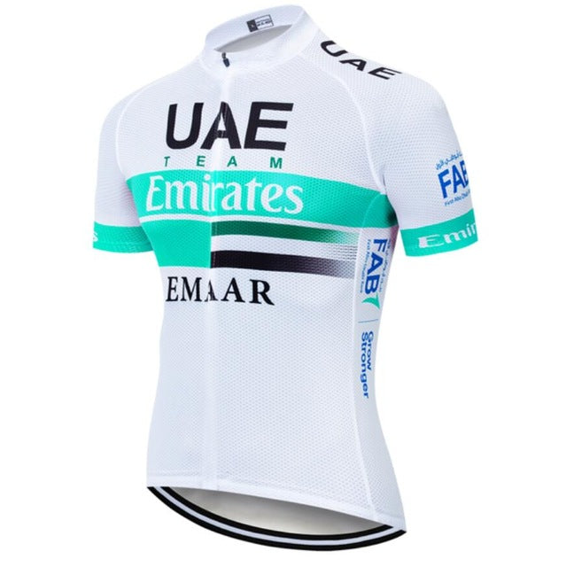 Team UAE Cycling Jerseys Bike Wear clothes Quick-Dry bib gel Sets Clothing Ropa Ciclismo uniformes Maillot Sport Wear