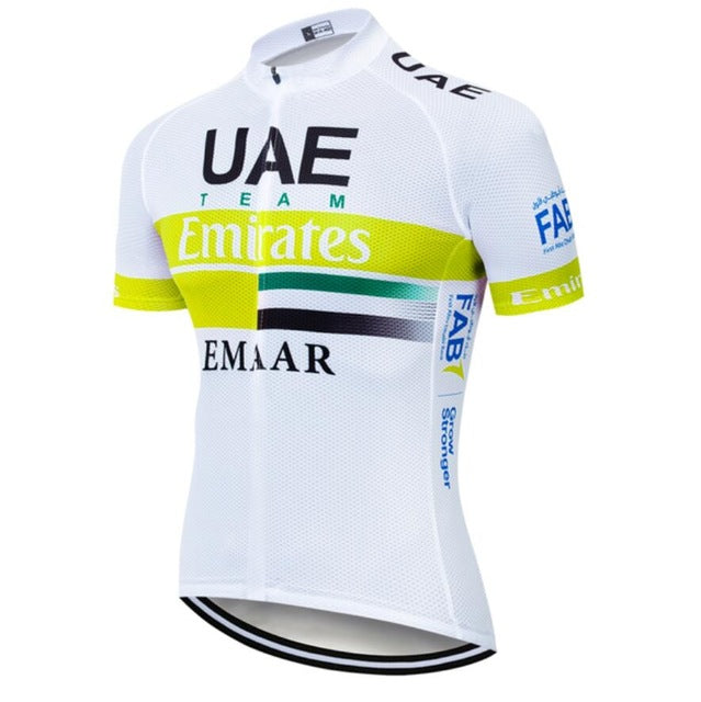 Team UAE Cycling Jerseys Bike Wear clothes Quick-Dry bib gel Sets Clothing Ropa Ciclismo uniformes Maillot Sport Wear