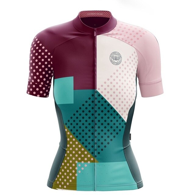 Victory C Women Cycling Jersey 2020 New Cycle Clothing Tops Short Sleeve CoolMax MTB Vetement Femme Bright Color Sport Wear FXR