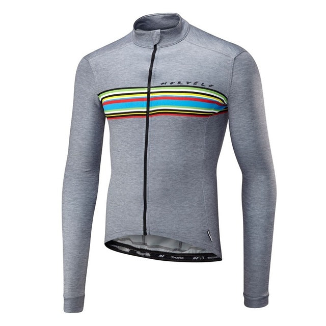 MORVELO 2020 Spring cycling clothing long sleeve cycle jersey Colorful road bike racing wear Sport shirt Camisa de ciclismo