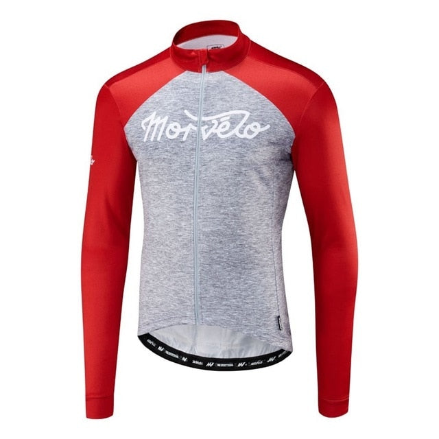 MORVELO 2020 Spring cycling clothing long sleeve cycle jersey Colorful road bike racing wear Sport shirt Camisa de ciclismo
