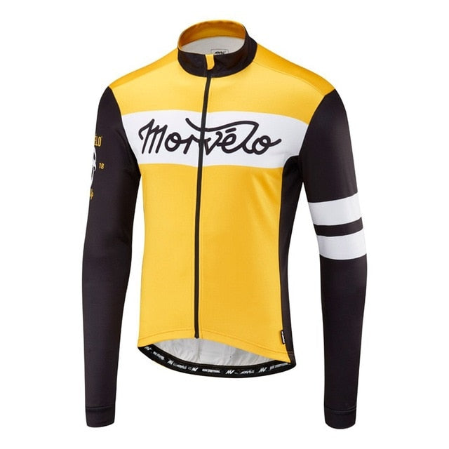 MORVELO 2020 Spring cycling clothing long sleeve cycle jersey Colorful road bike racing wear Sport shirt Camisa de ciclismo