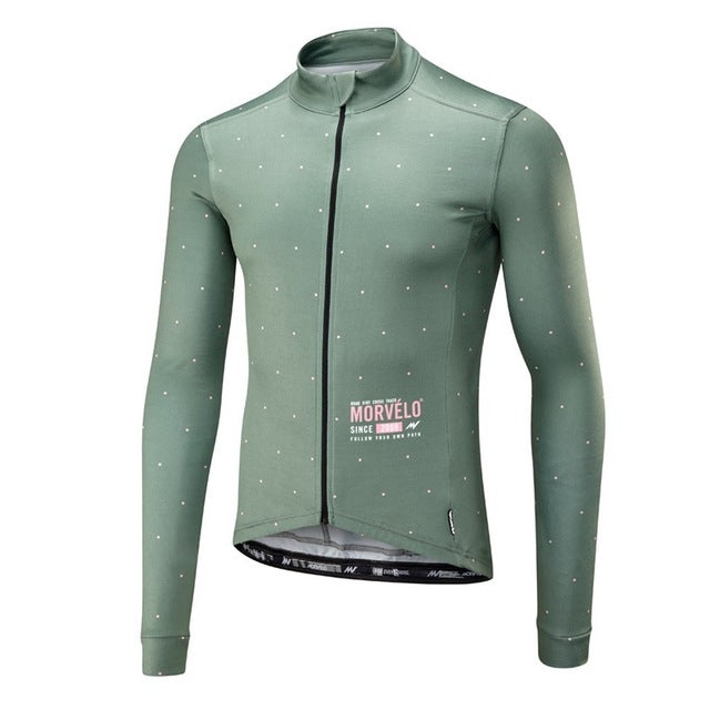 MORVELO 2020 Spring cycling clothing long sleeve cycle jersey Colorful road bike racing wear Sport shirt Camisa de ciclismo